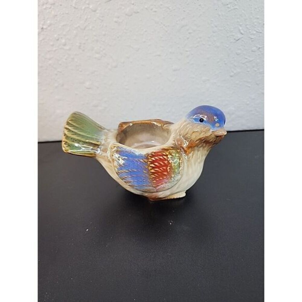 Colorful Ceramic Bird Tealight holder